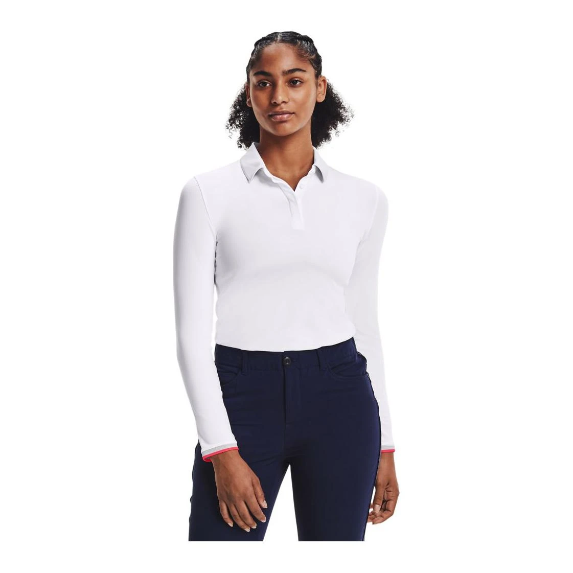 Under Armour Ladies Zinger LS Golf Shirt 1366351 - Image 5