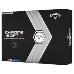 Callaway Chrome Soft X Golf Balls | White