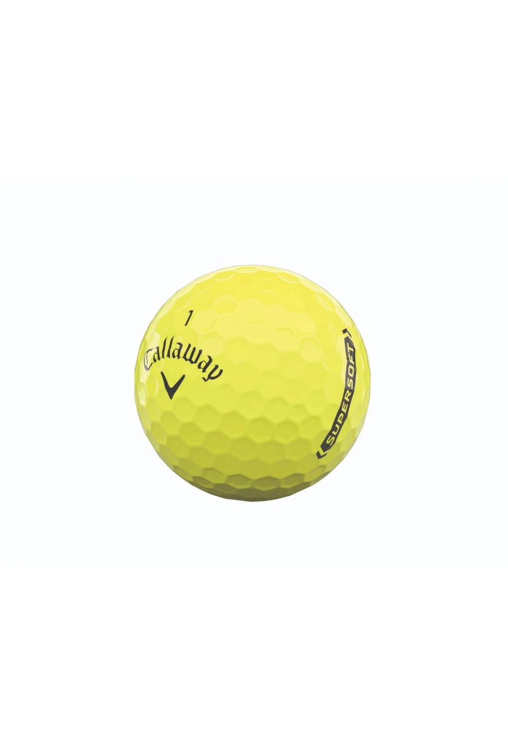 Callaway 2021 Supersoft Golf Balls | Yellow - Image 4