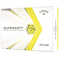 Callaway 2021 Supersoft Golf Balls | Yellow