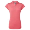 FootJoy Ladies Tonal Stripe Golf Polo Shirt 88458
