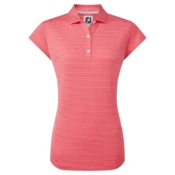 FootJoy Ladies Tonal Stripe Golf Polo Shirt 88458