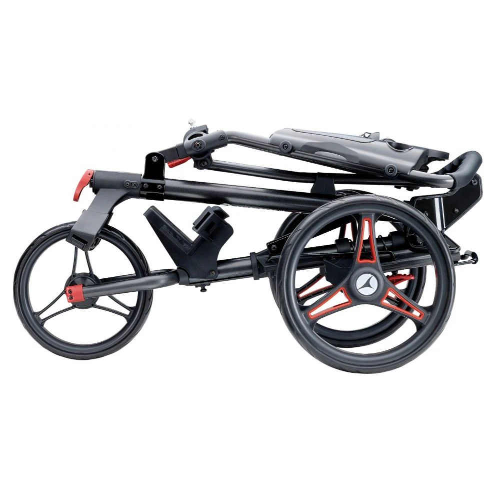 Motocaddy P1 Golf Push Trolley | Red - Image 2