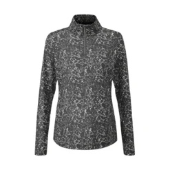 Ping Ladies Lois Printed Long Sleeve Golf Polo P93579