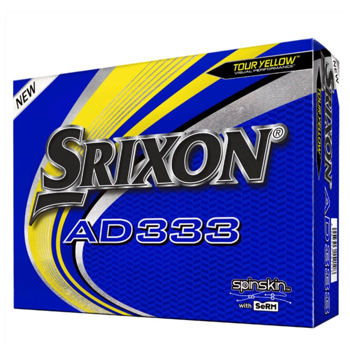 Srixon 2021 AD333 Golf Balls | Yellow