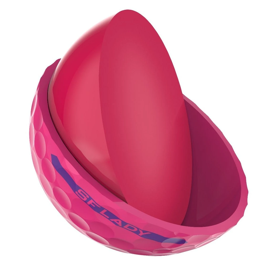 Srixon Soft Feel Lady Golf Balls | Pink - Image 4