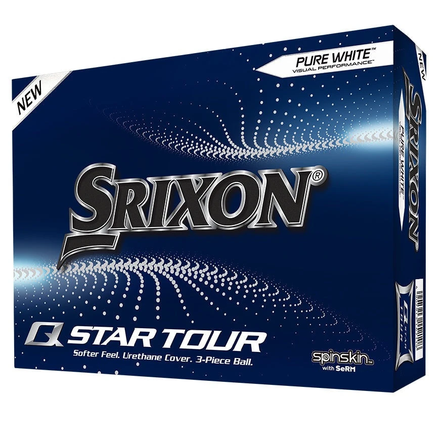Srixon Q Star Tour Golf Balls | White