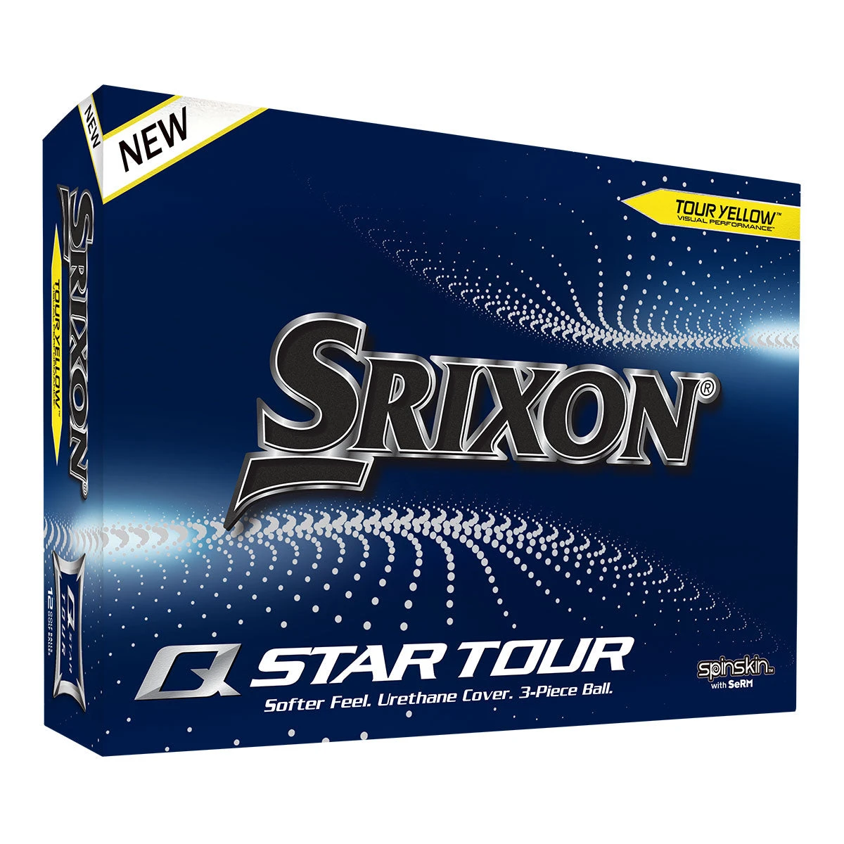 Srixon Q Star Tour Golf Balls | Yellow - Image 3