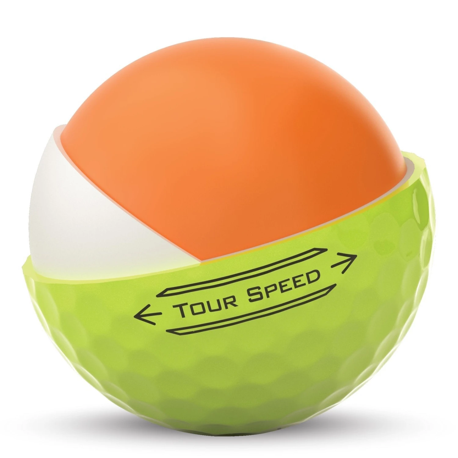Titleist Tour Speed Golf Balls | Yellow - Image 4