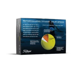 Titleist Tour Speed Golf Balls | Yellow