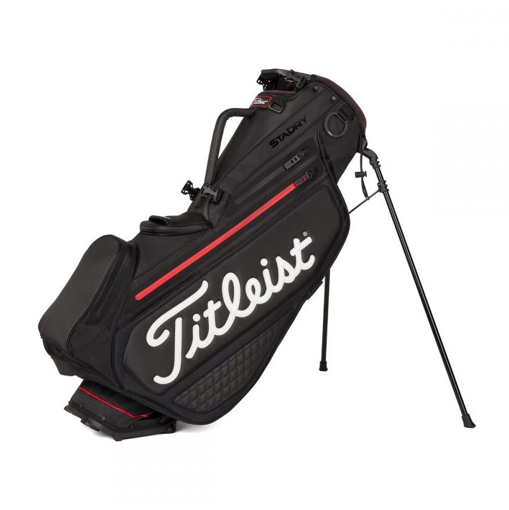 Titleist Jet Black Premium StaDry Golf Stand Bag TB21SXSF2E