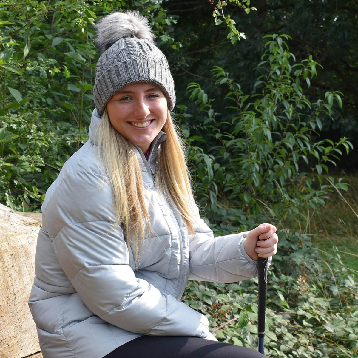 Surprizeshop Ladies Waterproof Golf Bobble Hat - Image 2